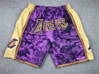 Los Angeles Lakers Purple Tiger Shorts