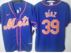 Nike New York Mets #39 Edwin Diaz Blue Cool Base Jersey