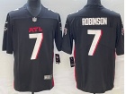 Atlanta Falcons #7 Bijan Robinson Black Limited Jersey