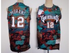 Memphis Grizzlies #12 Ja Morant Teal Rabbit Year Throwback Jersey