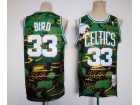 Boston Celtics #33 Larry Bird Green Rabbit Year Throwback Jersey