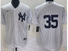 New York Yankees #35 White Cool Base Jersey