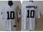 Las Vegas Raiders #10 Jimmy Garoppolo White Vapor Limited Jersey