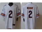 Chicago Bears #2 DJ Moore White Vapor Limited Jersey