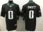 Philadelphia Eagles #0 D'Andre Swift Black Limited Jersey