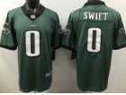 Philadelphia Eagles #0 D'Andre Swift Green Limited Jersey