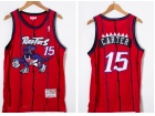 Toronto Raptors #15 Vince Carter Red throwback Jersey