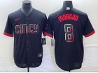 Nike Cincinnati Reds #8 Joe Morgan Black 2023 City Connect Jersey