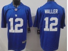 New York Giants #12 Darren Waller Blue Vapor Limited Jersey