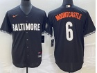 Baltimore Orioles #6 Ryan Mountcastle Black CityCool Base Jersey