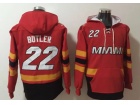 Miami Heat #22 Jimmy Butler Red Hoodies