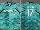 Nike Los Angeles Angels #17 Shohei Ohtani Green 2023 All Star Jersey