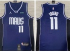 Dallas Mavericks #11 Kyrie Irving Blue Jerseys