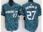 Toronto Blue Jays #27 Vladimir Guerrero Jr Green 2023 All Star Jerseys