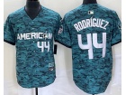 Seattle Mariners #44 Julio Rodriguez Green 2023 All Star Jerseys