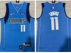 Dallas Mavericks #11 Kyrie Irving Baby Blue Jerseys