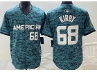 Seattle Mariners #68 George Kirby Green 2023 All Star Jerseys