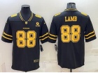 Dallas Cowboys #88 CeeDee Lamb Black Golden 3rd Limited Jersey