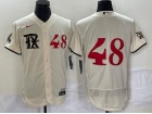 Minnesota Twins #48 Cream Flexbase Jersey