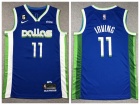 Dallas Mavericks #11 Kyrie Irving Blue 2022-23 Jerseys