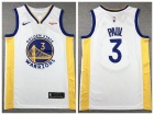 Golden State Warriors #3 Chris Paul White Jersey