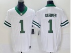 New York Jets #1 Sauce Gardner White Legacy Vapor F.U.S.E. Limited Jersey