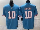 Tennessee Titans #10 DeAndre Hopkins Baby Blue Throwback Vapor F.U.S.E. Limited Jersey