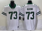 New York Jets #73 Joe Klecko White Throwback Limited Jersey