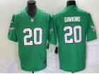 Philadelphia Eagles #20 Brian Dawkins Green Throwback Limited Jersey