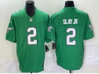 Philadelphia Eagles #2 Darius Slay Jr Green Throwback Limited Jersey