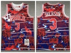 Philadelphia 76ers #3 Allen Iverson Rabbit Year Jersey