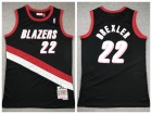 Portland Trail Blazers #22 Trail Drexler Black Throwback Jersey