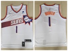 Nike Phoenix Suns #1 Devin Booker 2023 White Jersey