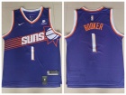 Nike Phoenix Suns #1 Devin Booker 2023 Purple Jersey