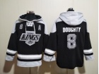 Adidas Los Angeles Kings #8 Drew Doughty Black KINGS Hoodie