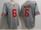 Ohio State Buckeyes #6 Kyle McCord Grey Limited Jersey