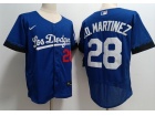 Los Angeles Dodgers #28 J.D. Martinez Blue City Flexbase Jerseys