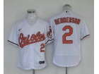 Baltimore Orioles #2 Gunnar Henderson White Flexbase Jersey