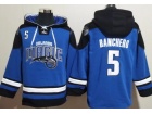 Orlando Magic #5 Paolo Banchero Blue Hoodie