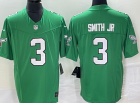 Philadelphia Eagles #3 Smith Jr Kelly Green Limited  Jersey