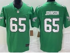 Philadelphia Eagles #65 Lane Johnson Kelly Green Vapor F.U.S.E. Limited Jersey