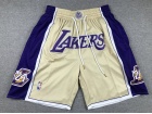 Los Angeles Lakers Yellow Hall Of Fame Shorts