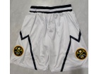 Denver Nuggets White Shorts