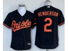 Baltimore Orioles #2 Gunnar Henderson Black Cool Base Jersey