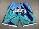 Charlotte Hornets Teal Swingman Shorts