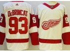 Adidas Detroit Red Wings #93 Alex DeBrincat White Hockey Jersey