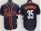 Baltimore Orioles #35 Adley Rutschman Black Baseball Jersey