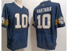 Norte Dame Fighting Irish #10 Sam Hartman Blue 2023 Aer Lingus Classic Jersey