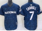 Arizona Diamondbacks #7 Corbin Carroll Blue 2023 All Star Cool Base Jersey