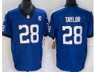 Indianapolis Colts #28 Jonathan Taylor Blue Vapor F.U.S.E. Limited Jersey